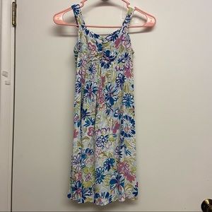 Cinnamon Girl Hawaii‎ floral smocked tank dress 11/12.